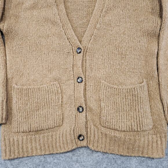 Holebrook Sweden Womens L Large Rigmor Cardigan Merino Wool Soft Knit Sweater - Picture 4 of 14